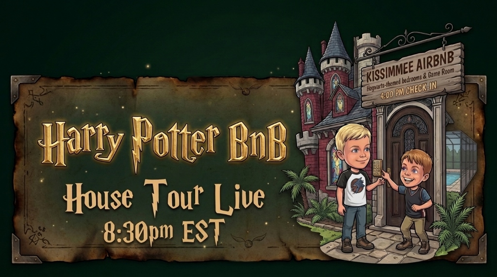Harry Potter BnB House Tour Live
